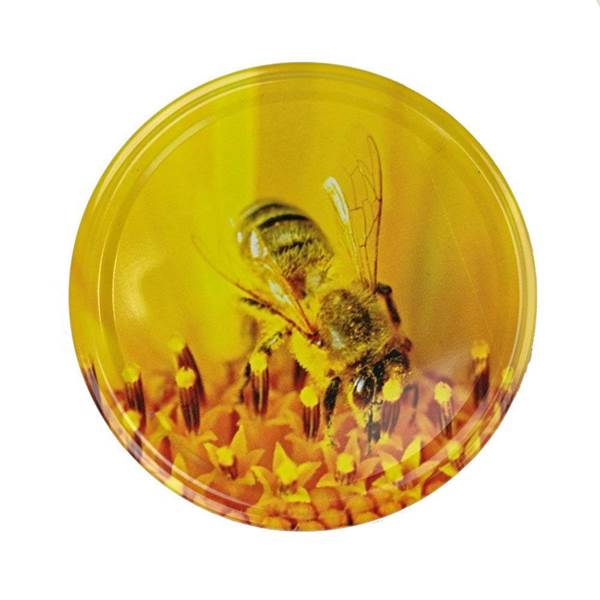 Καπάκια Γυάλινων Βάζων Μέλισσα Twist Off φ82 (για Βάζο 720 ml)
