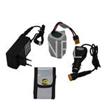 Picture of Electric Heated Vaporiser/Smoker ANEL With 7.4V 6000mAh Battery And Fireproof Bag (for use with VAPOR PADS)